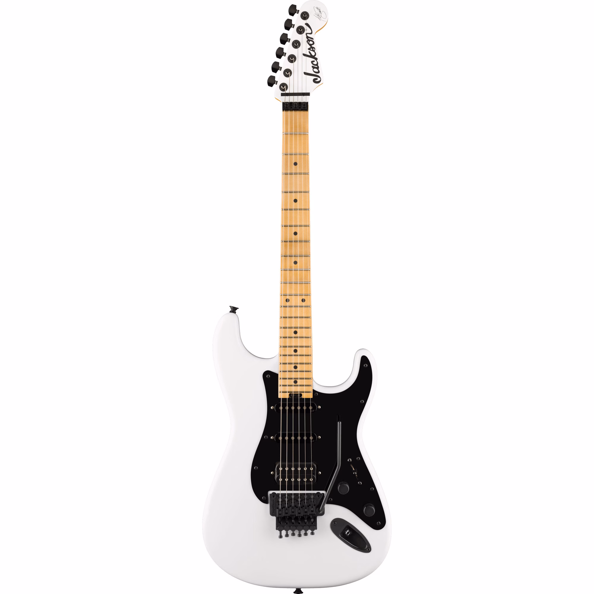 Guitarra Eléctrica Jackson 50th Anniversary Iron Maiden Adrian Smith SC1 Snow White
