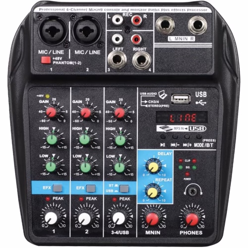 ACID Professional Mixing Console 4 Canales