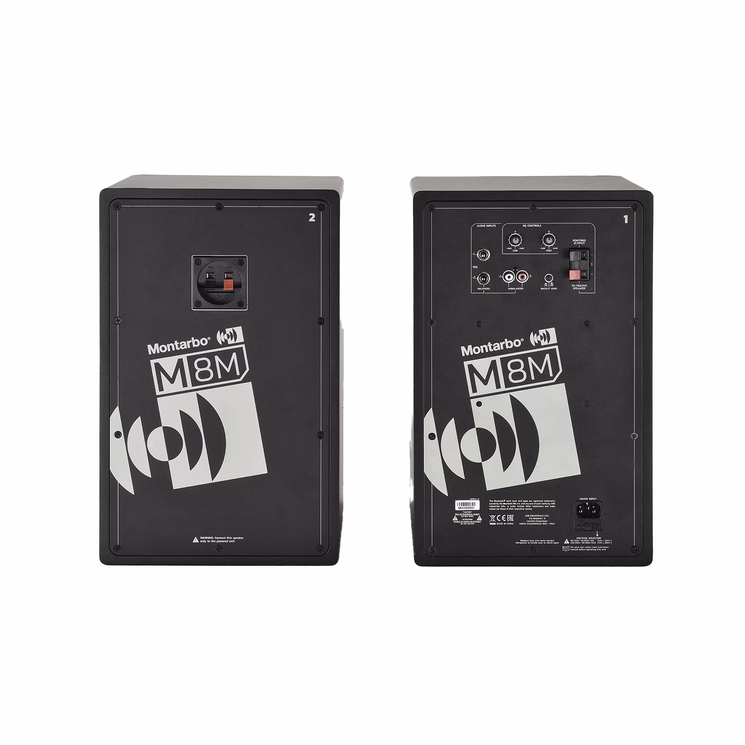 Montarbo M8M — Par de Monitores Multimedia 8" con Bluetooth - Imagen 4