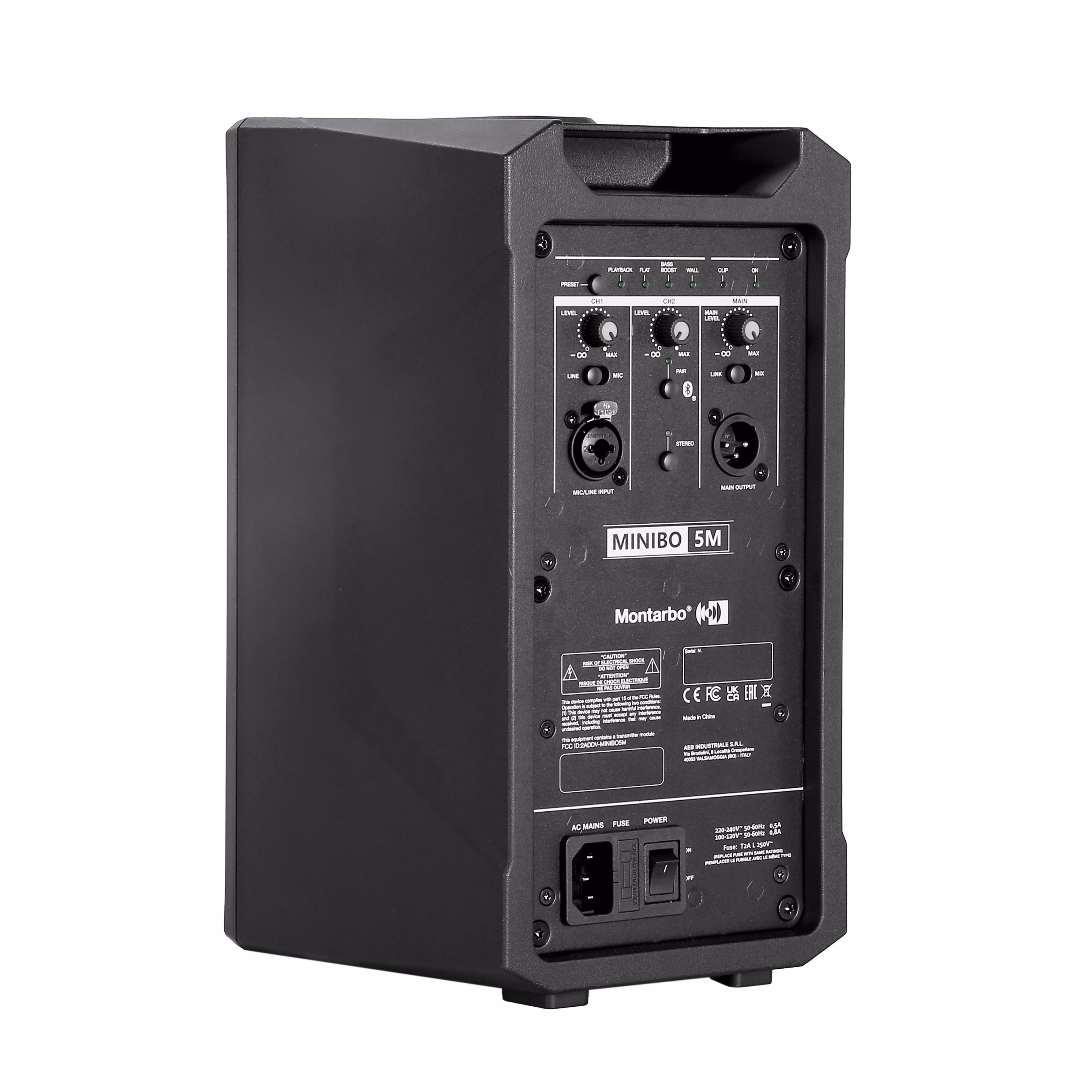 Montarbo MiniBO-5M — Parlante Activo Compacto 2 Vías con Bluetooth 5.4 - Imagen 4