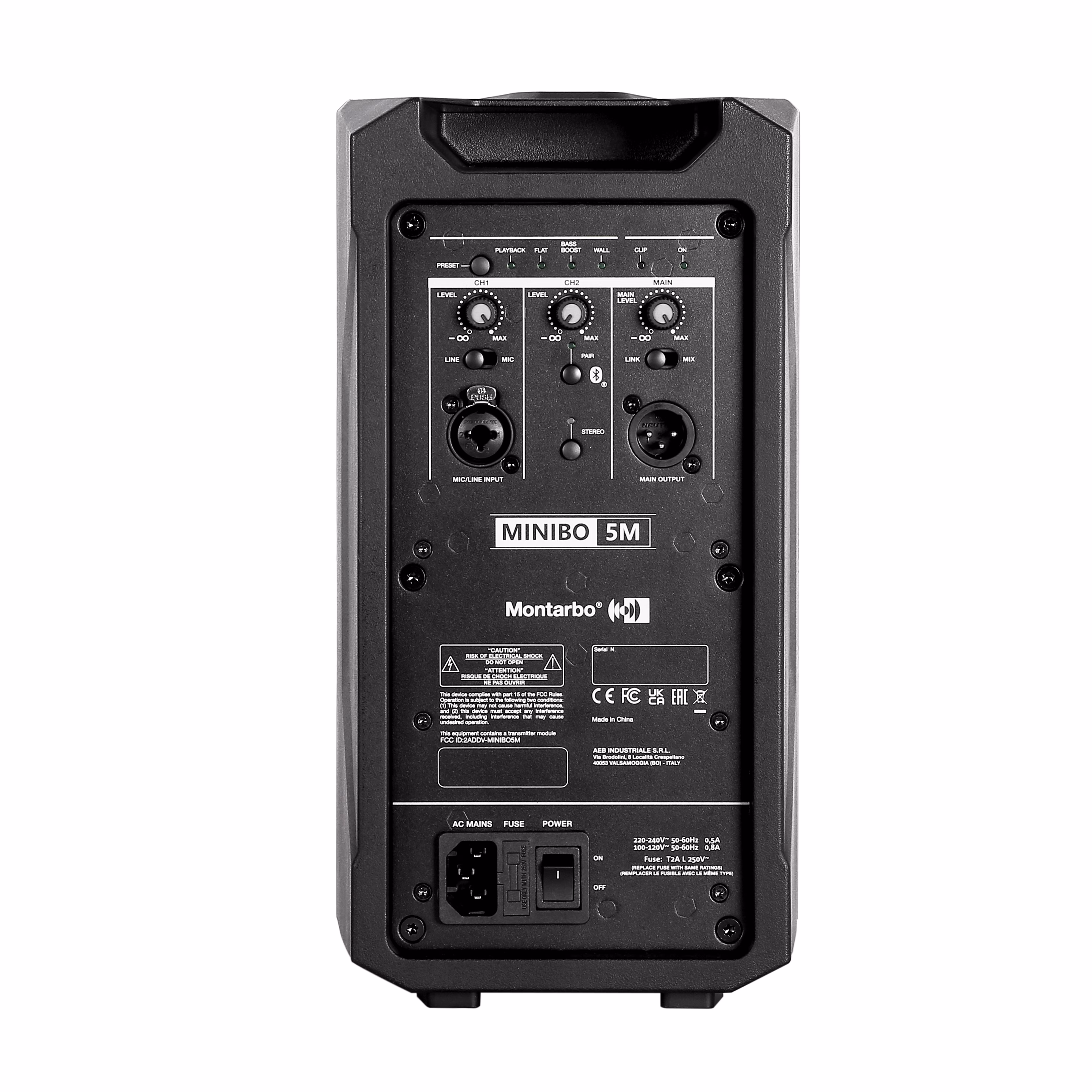 Montarbo MiniBO-5M — Parlante Activo Compacto 2 Vías con Bluetooth 5.4 - Imagen 5