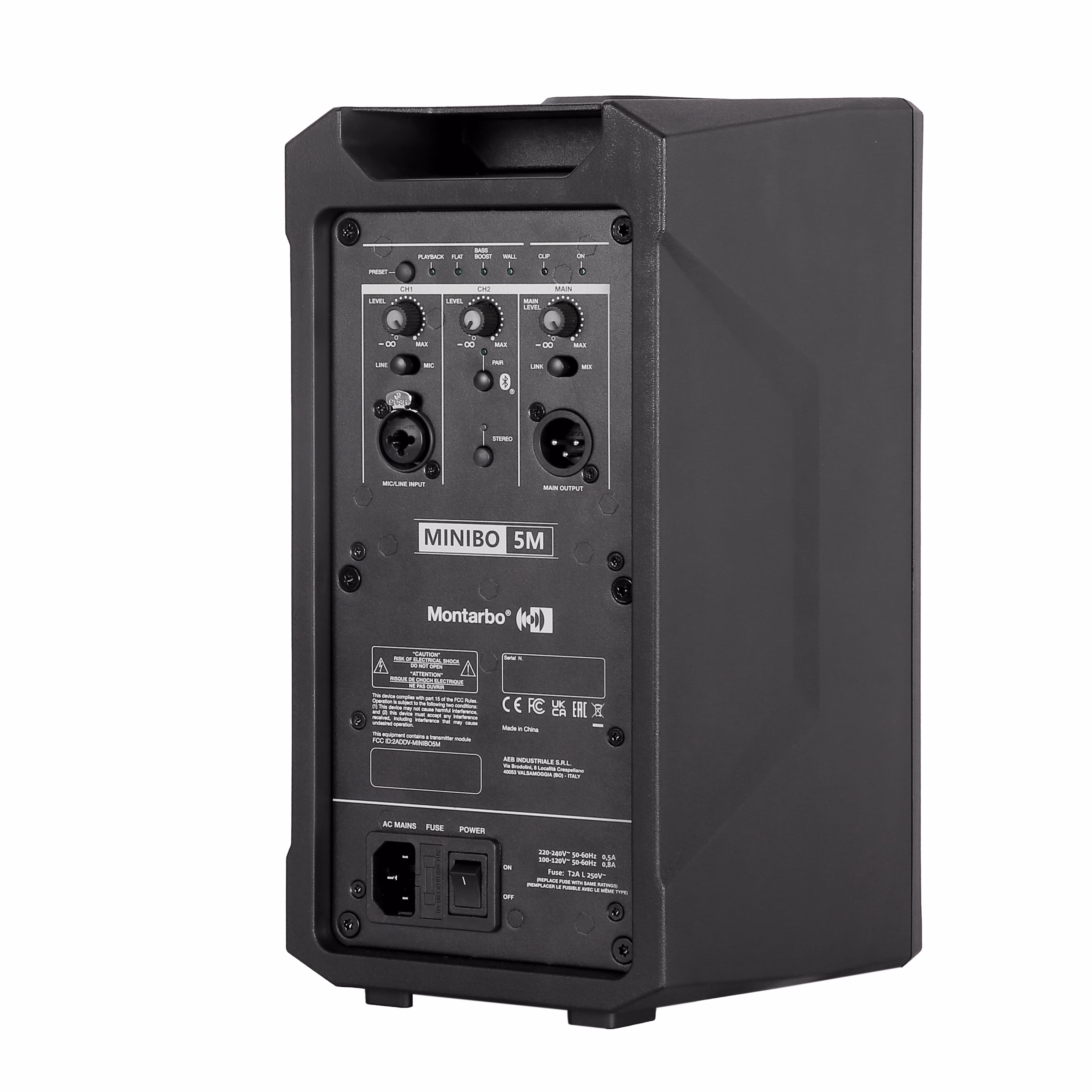 Montarbo MiniBO-5M — Parlante Activo Compacto 2 Vías con Bluetooth 5.4 - Imagen 6