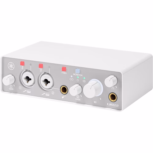 Interfaz de Audio Yamaha UR22 MK3 Blanca