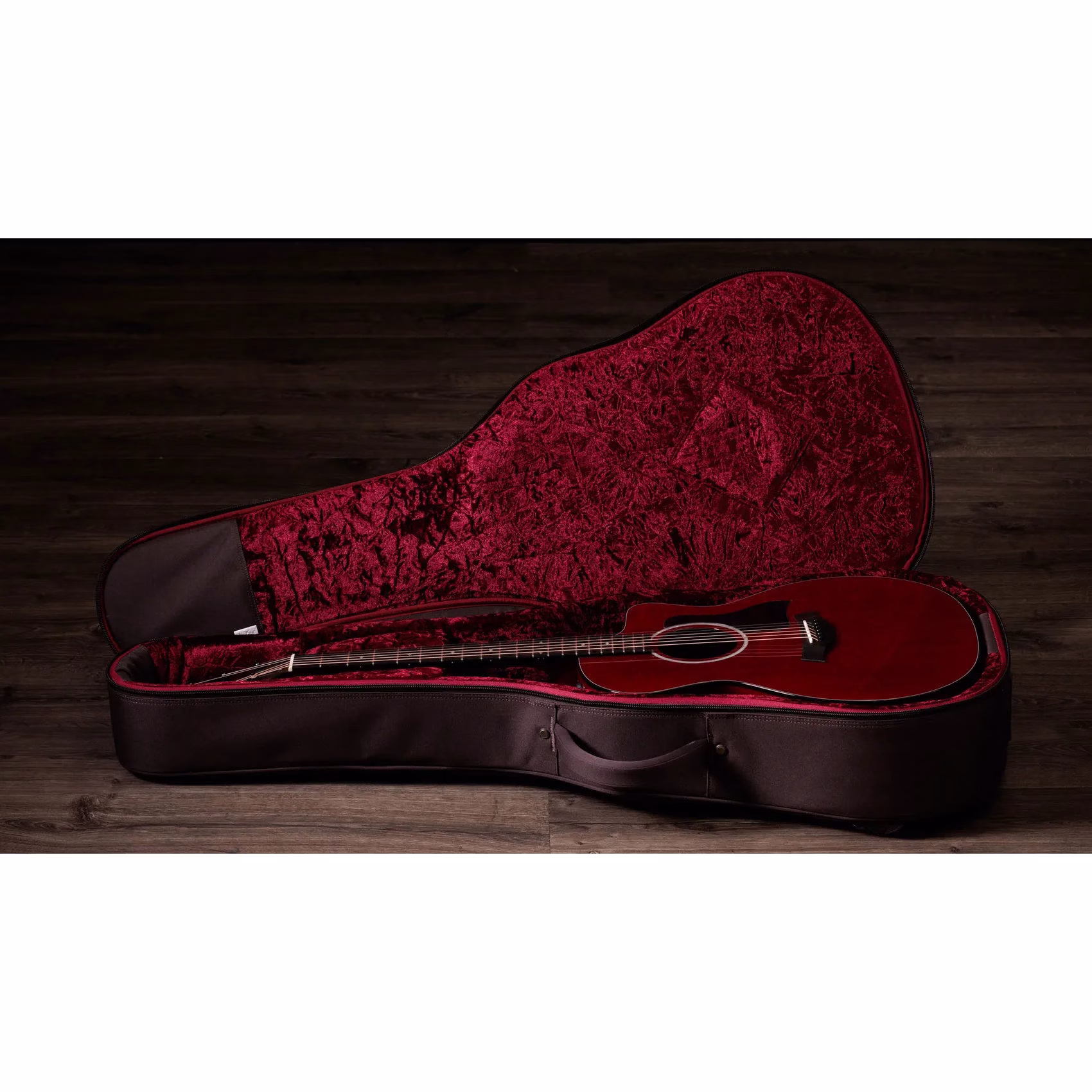 Guitarra Electroacústica Taylor 224ce Plus Special Edition Trans Red - Imagen 13
