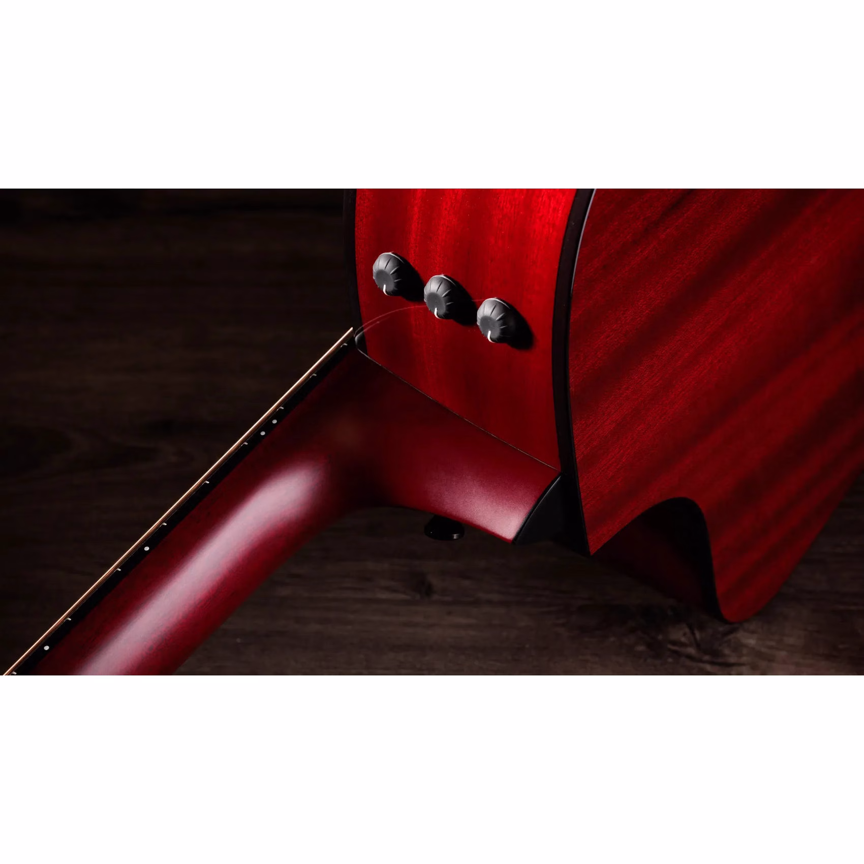 Guitarra Electroacústica Taylor 224ce Plus Special Edition Trans Red - Imagen 7