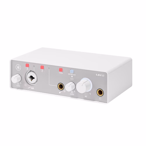 Interfaz de Audio Yamaha UR12 MK3 Blanca