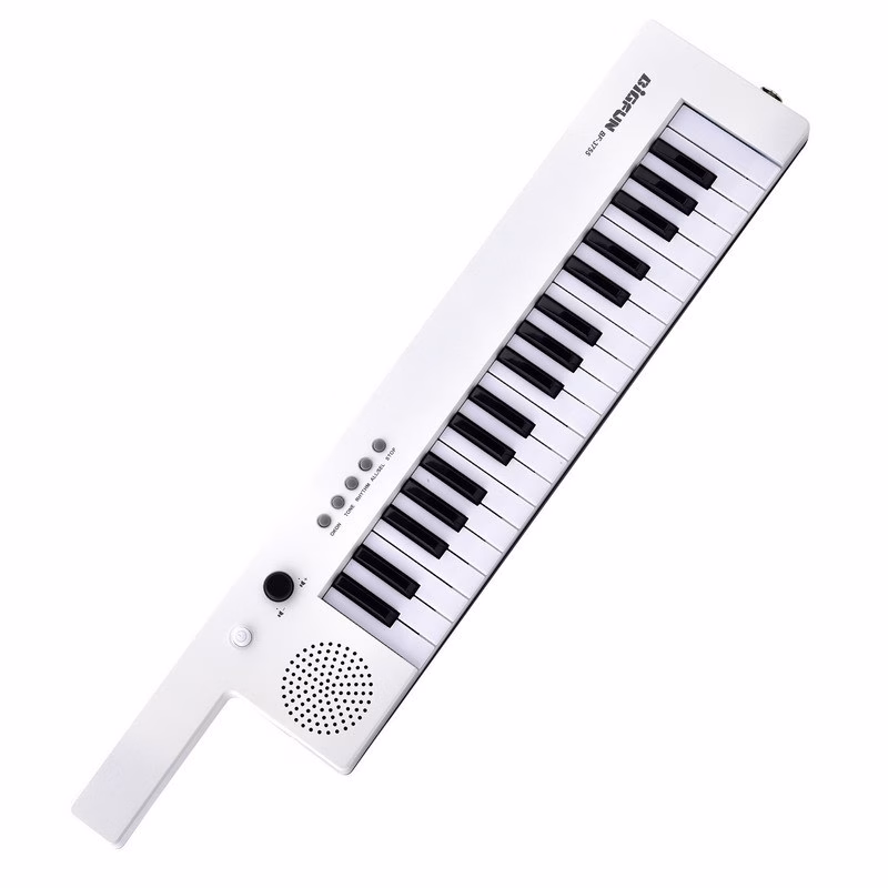 Teclado Musical Infantil Music Kids 37 Teclas con Micrófono Blanco - Imagen 3