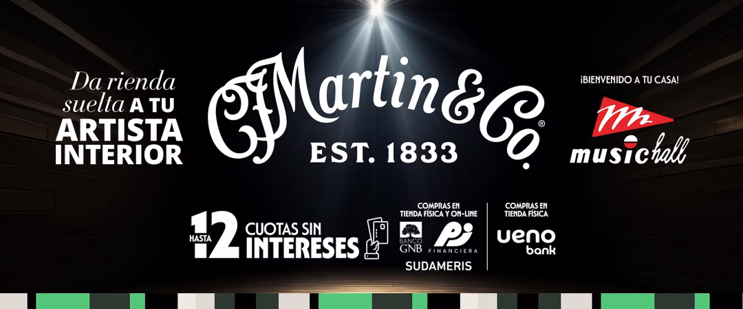 Guitarras Martin, ahora en Music Hall