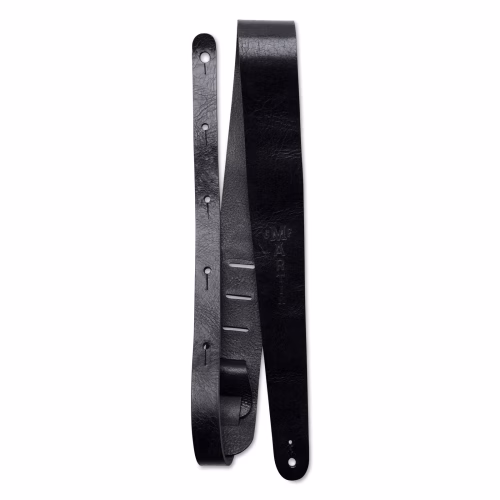 Correa para Guitarra Martin Vintage de Cuero Negro