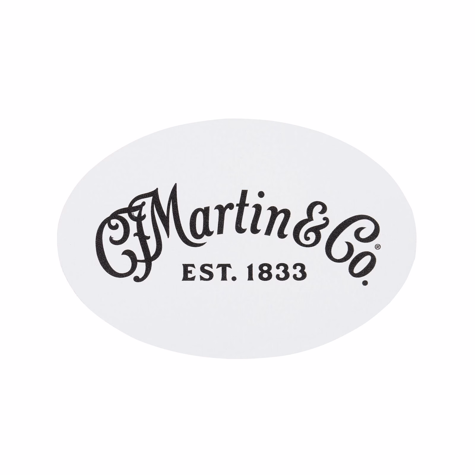 Imán Decorativo Martin Guitar Logo 15 x 10 cm