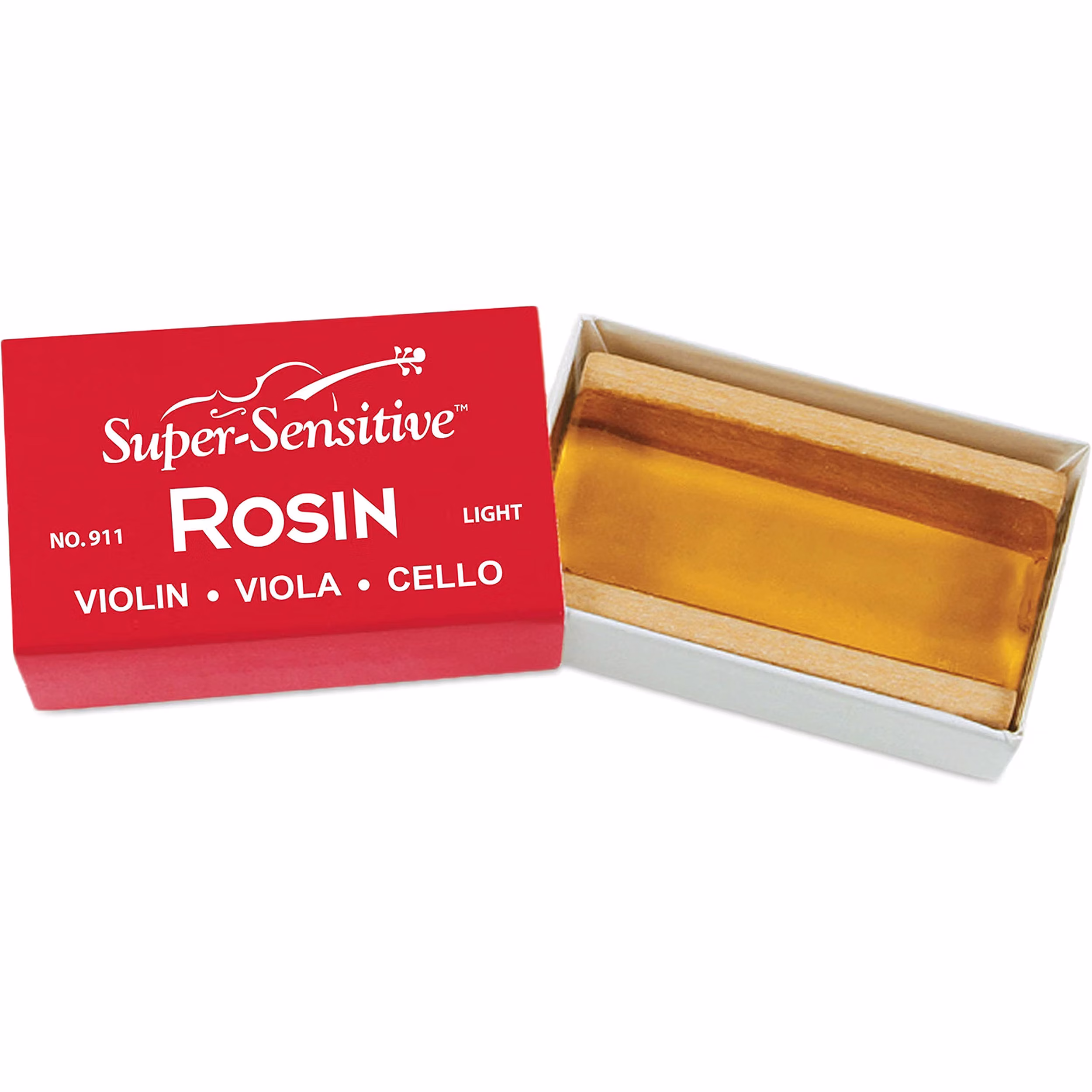 Resina Super-Sensitive Clara para Violín, Viola y Cello