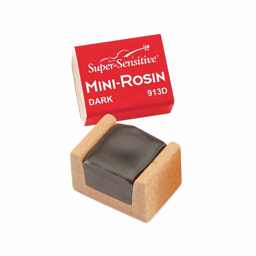 Resina Super-Sensitive Mini Oscura para Violín, Viola y Cello