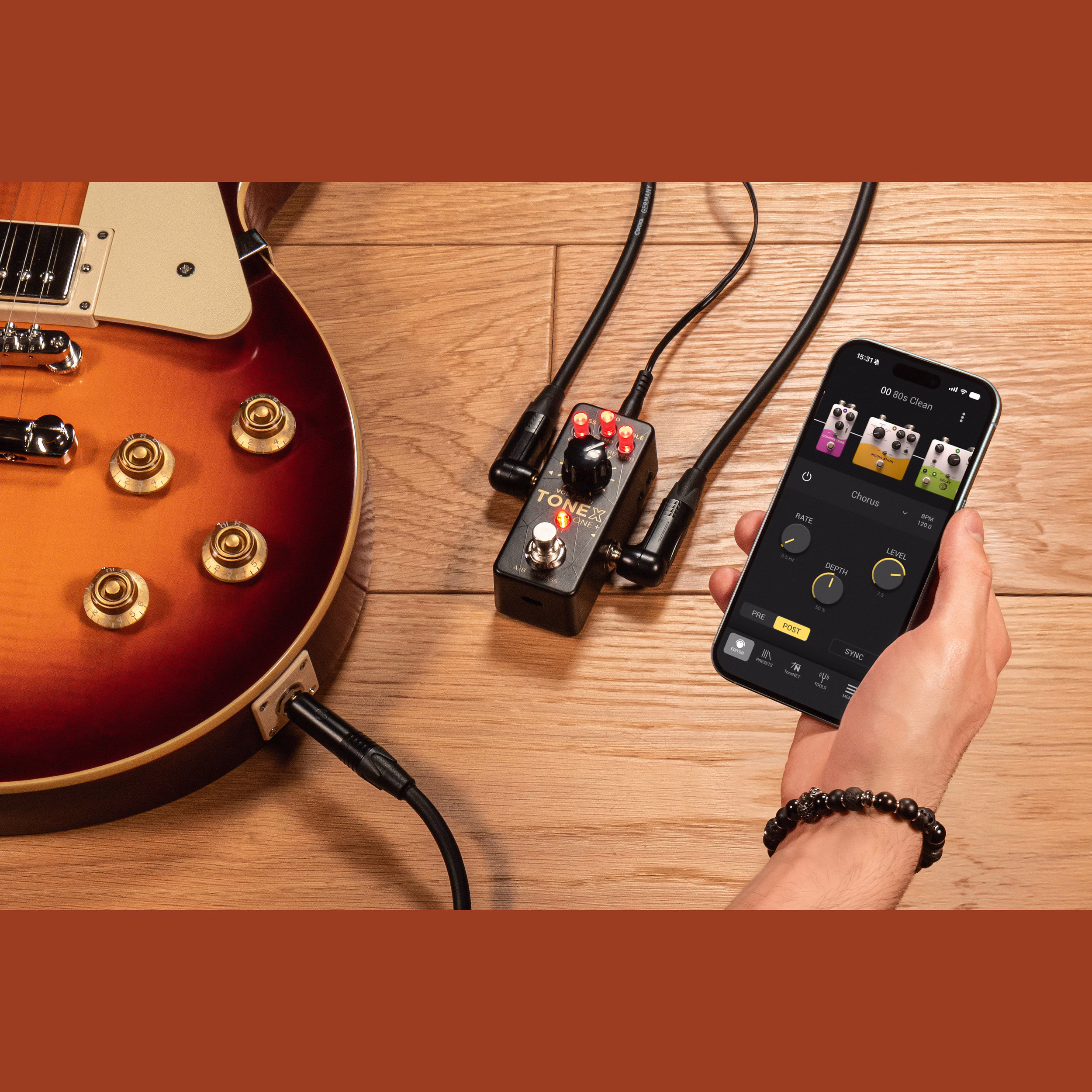 Pedal Modelador IK Multimedia TONEX ONE+ con Bluetooth y MIDI - Imagen 9