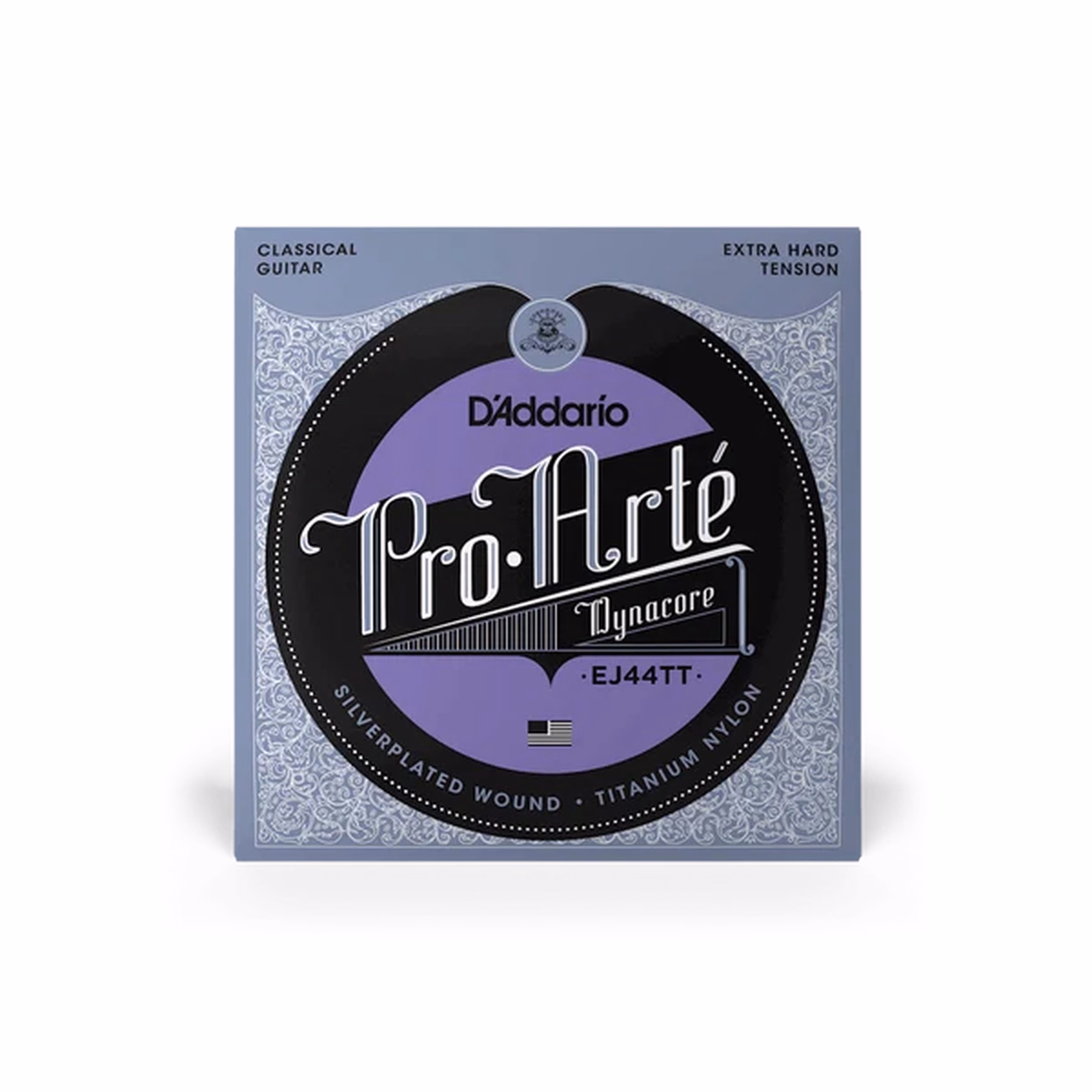Cuerdas para Guitarra Clásica D'Addario EJ44TT Pro-Arté Dynacore Titanio Tensión Extra Dura