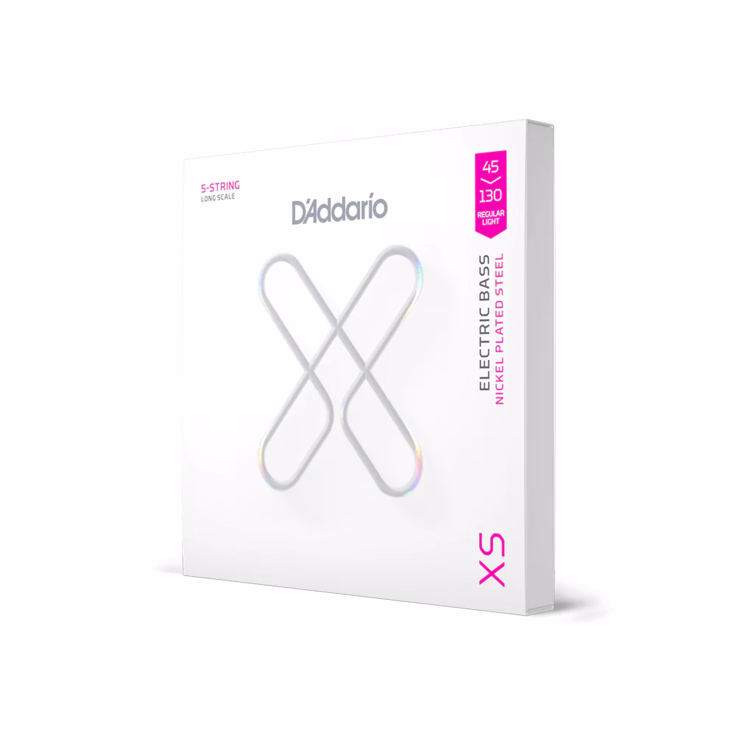 Cuerdas para Bajo D'Addario XS Nickel 45-130 Escala Larga - 5 Cuerdas - Imagen 2